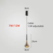 2023 New Modern Aluminum Anti Dazzle LED Pendant Lamp 7W12W Dimmable Table Lamp Bedside Lamp 110V220V Indoor Lighting