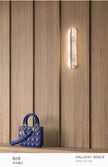 Italian Wall Lamp Natural Marble Bedside LED Light for Bedroom Villa Entryway Hallway Living Room Indoor Decorative Lighting