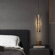 Nordic Minimal LED Pendant Lights Tubes Shaped Chandeliers Home Decor Dinning Living Rooms Villa Island Counter Lighting Fixture