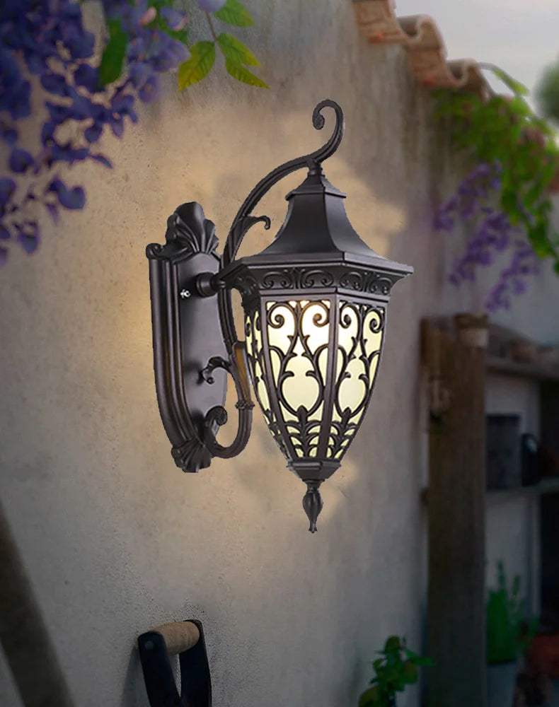 Outdoor European Style Balconies, Door Openings, Exterior Wall Lights, Garden Villas, Courtyard Lights, Waterproofing