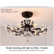 VIOLET Modern Crystal Ceiling Light American Country LED Creativity Living Room Dining Room Bedroom Coffee shop clothing store