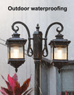 Double Ended Courtyard Outdoor Waterproof Lawn Landscape Community Villa Garden Light
