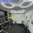 DIY Hair Salon Barbecue Shop Gym Bar Car Showroom 6000-6500k Garage Workshop Ceiling Light Honeycomb Tube Hexagonal LED Lighting