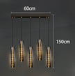 Nordic Minimal LED Pendant Lights Tubes Shaped Chandeliers Home Decor Dinning Living Rooms Villa Island Counter Lighting Fixture
