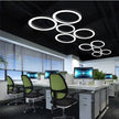 Creative Hexagonal Led Lamps Office Chandelier Round Simple Y-shaped splicing Special-Shaped Chandelier Gym Office Light