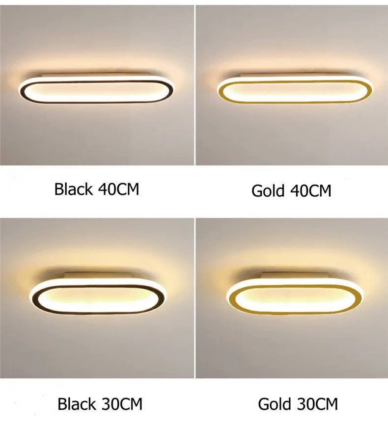 Modern LED Ceiling Lights Aisle Lamp Bedroom Living Room Kitchen Ceiling Mounted Light Cloakroom Corridor Balcony Foyer Decor
