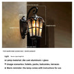 Outdoor Waterproof Wall Lamp For Garden Villa Gate Outdoor European-Style Courtyard Balcony Exterior Wall Lamp Retro Wall Lamp