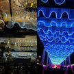 Luminous ceiling LED waterproof light strip Outdoor camping Restaurant Attraction Atmosphere Wedding ceiling decoration