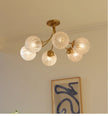 2025Modant Creative Glass Ball Acrylic Designer Ceiling Light for Living Room Bedroom Villa Home Decoration Hanging Light
