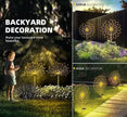 200LED Solar Garden Lights Waterproof Outdoor Lighting Solar Firework Light Lawn Pathway Garden Decoration