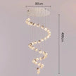 Modern home decoration crystal chandelier, stair Pendant lamp, living room Pendant lights, interior lighting