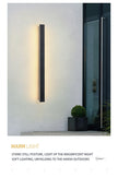 Long Wall Light Outdoor Lighting Waterproof Ip65LED Garden Country Villa Balcony Light Lnterior Wall Bedroom Living Room Light
