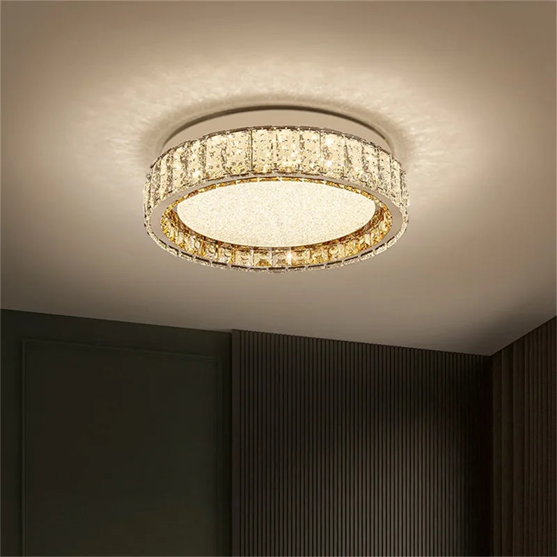 WPD Modern Simple Ceiling Lamps Creative LED Crystal Decorative For Home  Lighting