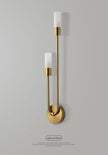 Black Gold LED Wall Lamps with G9 Light Bulb for Bedroom Bedside Interior LED Wall Lights Wall Sconce for Corridor Foyer Kitchen