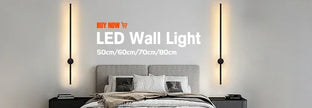 Indoor LED  long wall lamp  Nordic style Long LED Wall Light  Home Decoration Bedroom Living Room Sofa Background