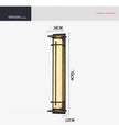 Outdoor Wall Lighting Modern simple villa Waterproof wall lamp Exterior wall Porch Balcony Stainless steel Garden Terrace light