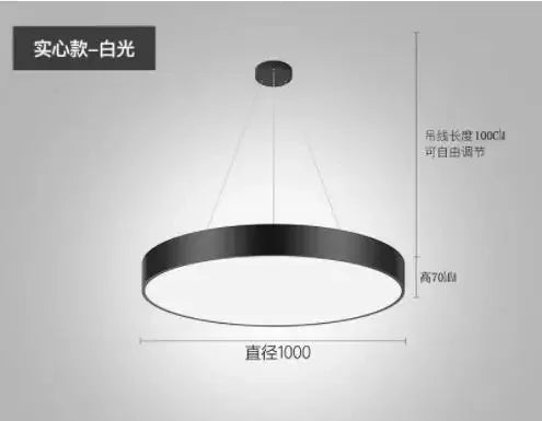 Creative Hexagonal Led Lamps Office Chandelier Round Simple Y-shaped splicing Special-Shaped Chandelier Gym Office Light