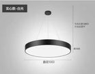 Creative Hexagonal Led Lamps Office Chandelier Round Simple Y-shaped splicing Special-Shaped Chandelier Gym Office Light
