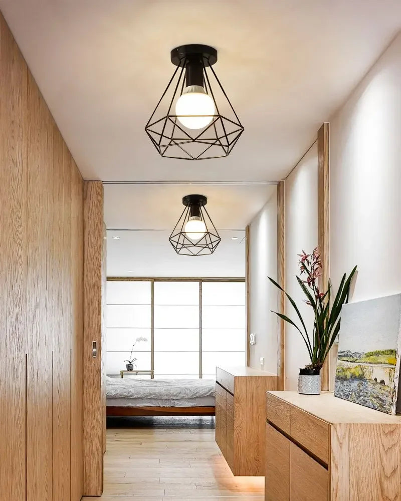 vintage industrial E27 ceiling lamp to enhance your living space. Perfect for adding beauty andNew Stylish, modern, retro