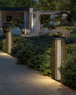 Creative New LED Solar Imitation Rattan Hollow Floor Lamp for Outdoor Courtyard Garden Projection Atmosphere Lighting