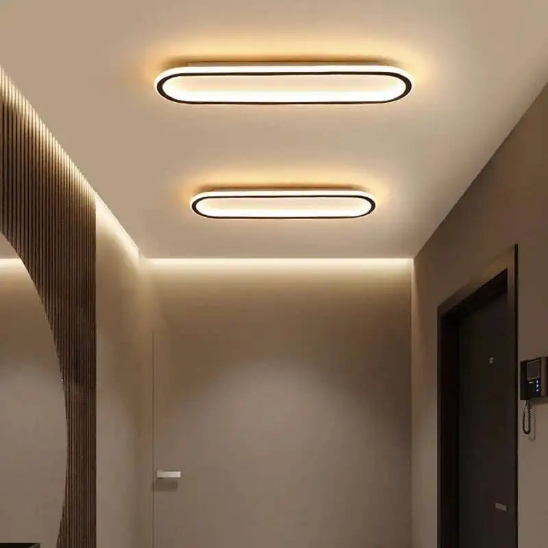 Modern LED Ceiling Lights Aisle Lamp Bedroom Living Room Kitchen Ceiling Mounted Light Cloakroom Corridor Balcony Foyer Decor
