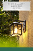 Outdoor Waterproof Wall Lamp Simple Modern Hotel Restaurant Clothing Store Decorative Lighting Villa Gate Balcony Lamp