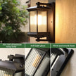 Outdoor Wall Lamps Aisle Wall Light IP54 Waterproof Corridor Balcony Modern New Chinese Villa Door Lights Porch Garden Gate Lamp