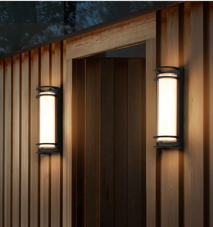 Outdoor LED Wall Lamp Waterproof Villa Lighting Courtyard  Simple Entrance Gate Pillar Outdoor Corridor Terrace Outside