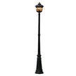 (H≈ 2.4m) Outdoor Courtyard Street Lamp European-Style Waterproof Retro Corridor Lamp Villa Outdoor High Pole Project