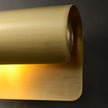 Post-Modern Designer Wall Lamp Minimalist Creative Living Room Hong Kong Style Light Luxury Copper Bedroom Decorative Wall Light