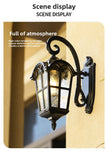 Outdoor Waterproof Wall Lamp For Garden Villa Gate Outdoor European-Style Courtyard Balcony Exterior Wall Lamp Retro Wall Lamp