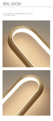Modern Sconce LED Long Wall Light for Bedroom Living Room Surface Mounted Background Room Decor Wall Lighting Fixture