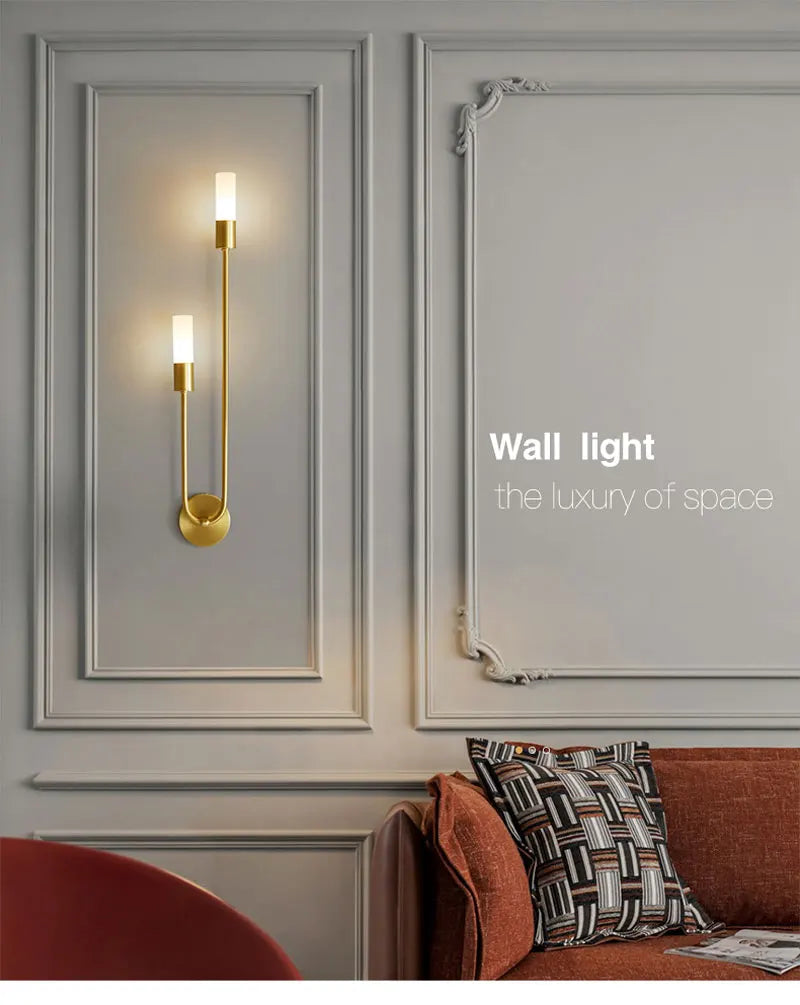 Modern LED Wall Lamps Wall Lighting Fixtures for Bedroom Living Room Indoor G9 Bulb LED Wall Sconce for Kitchen Dinning Room