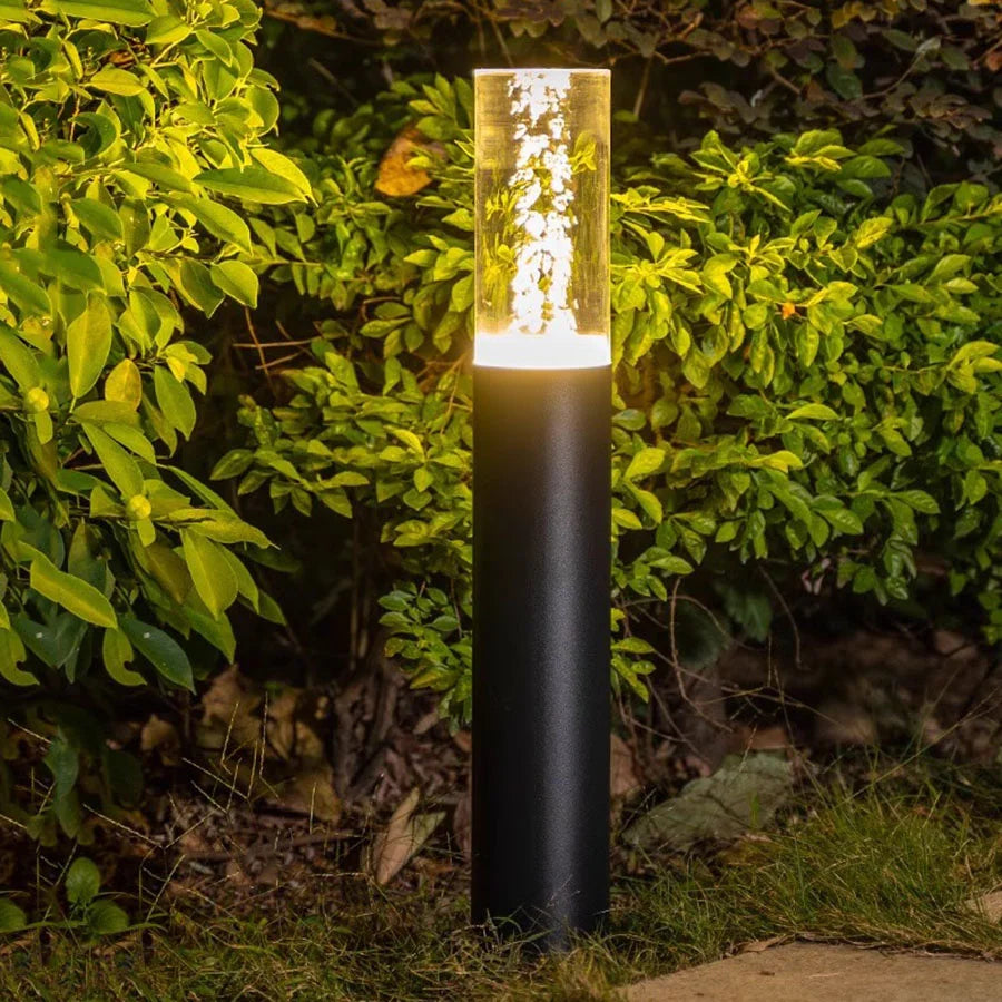 Outdoor Waterproof Acrylic LED Lawn Lamp 50/70CM Aluminum Pillar Garden Path Light Landscape Lawn Lights AC85-265V