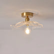 Modern Pendant Ceiling Lamp with Glass Shade for Kitchen Aisle Balcony Bedroom Home Art Deco Led Ceiling Lights Fixtures E27