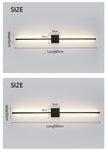 Modern LED Wall Lamp Minimalist Led Light Bedroom Bedside Long Strip Wall Sconces Living Room Sofa Home Indoor Lighting Fixture
