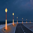 Solar High Luminous Outdoor Light Waterproof Traffic White Pole One-in-One Solar Light Emitting Diode Street Light Ip65 Outdoo