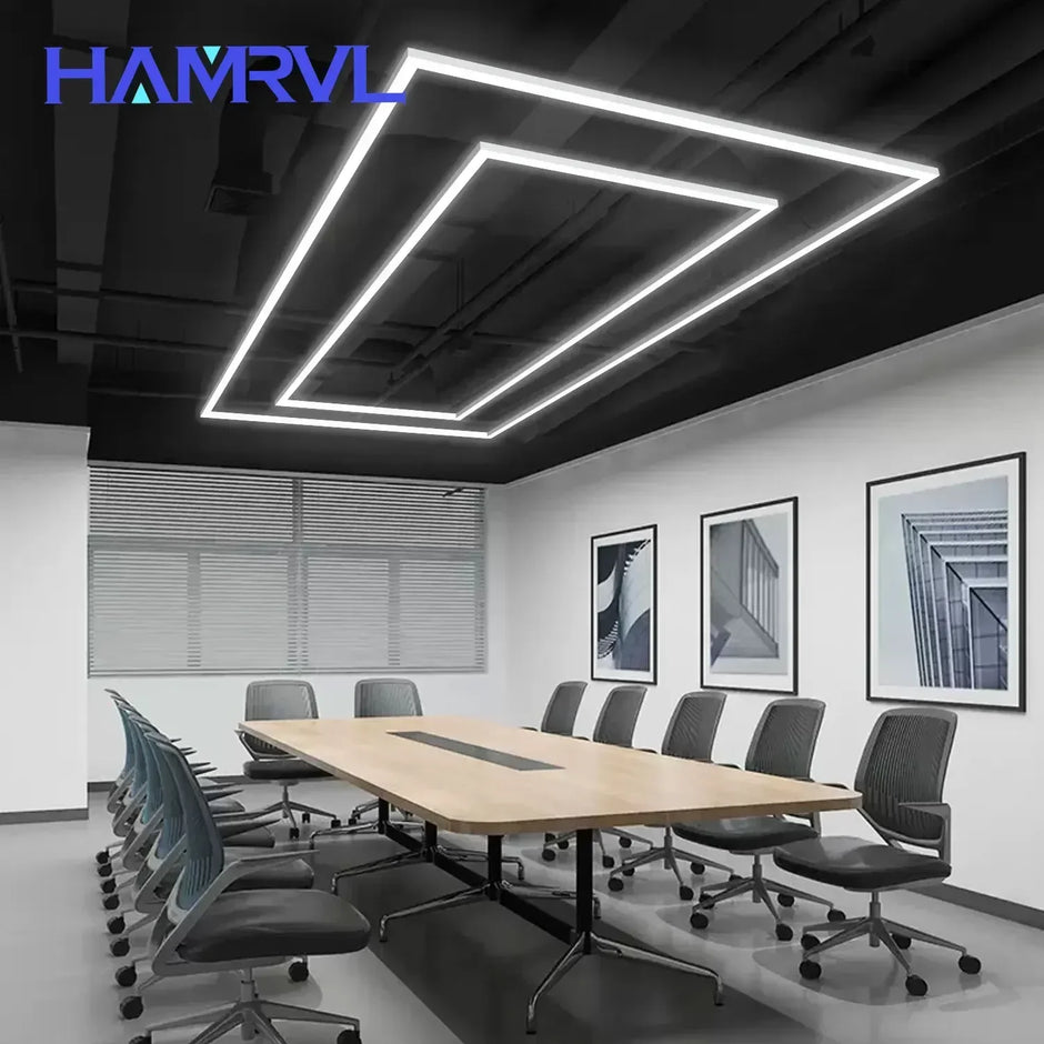 Office Extra Large Workshop LED Light 6500K Garage Ceiling Light Shop Light for Car Detailing Gym Supermarket Show  customized