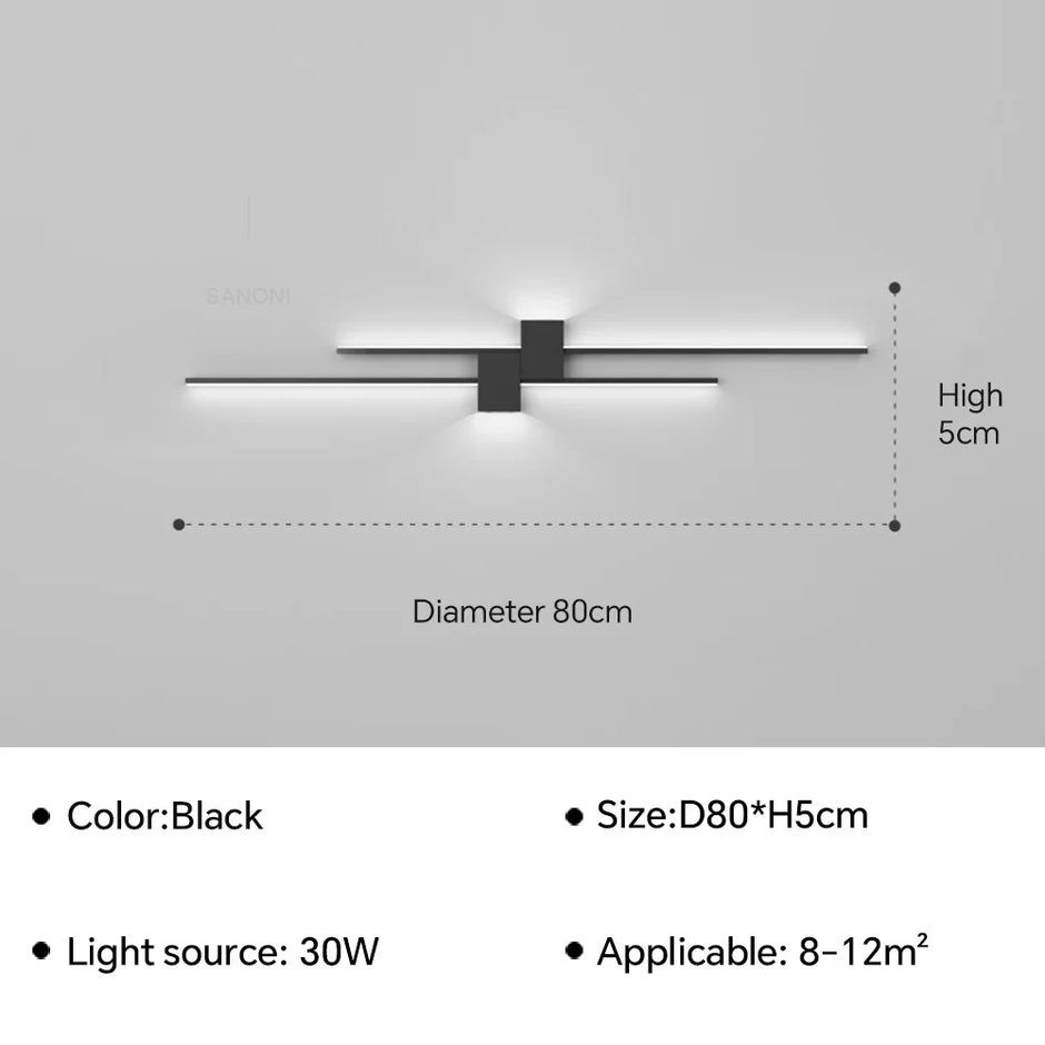 DINDALLED Modern LED Wall Lamp Bedside Sconce for Bedroom Living Room Hallway Home Decor