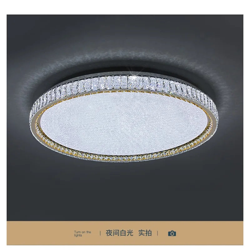 WPD Modern Simple Ceiling Lamps Creative LED Crystal Decorative For Home  Lighting