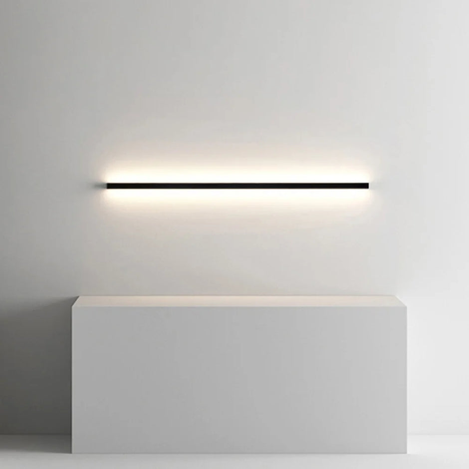 Modern Plug in Long Wall Sconce Indoor Wall Lamp Wall Mounted Light for Bedroom Living Room Hallway