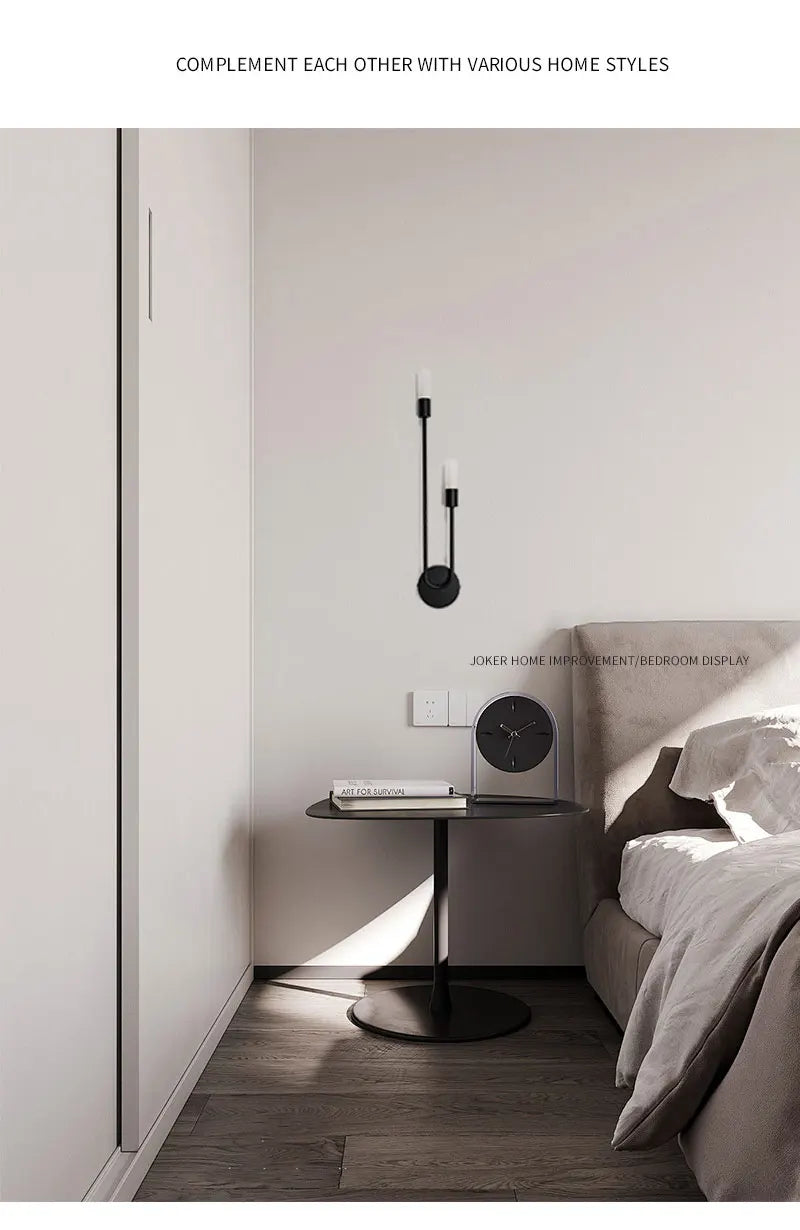 Modern LED Wall Lamps Wall Lighting Fixtures for Bedroom Living Room Indoor G9 Bulb LED Wall Sconce for Kitchen Dinning Room