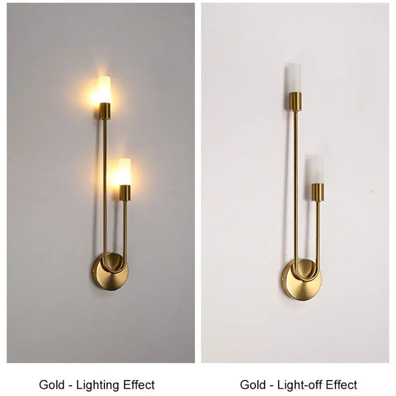 Modern LED Wall Lamps Wall Lighting Fixtures for Bedroom Living Room Indoor G9 Bulb LED Wall Sconce for Kitchen Dinning Room