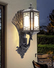 European Style Outdoor Entrance Villa Balcony Waterproof Retro Courtyard Terrace Wall Light