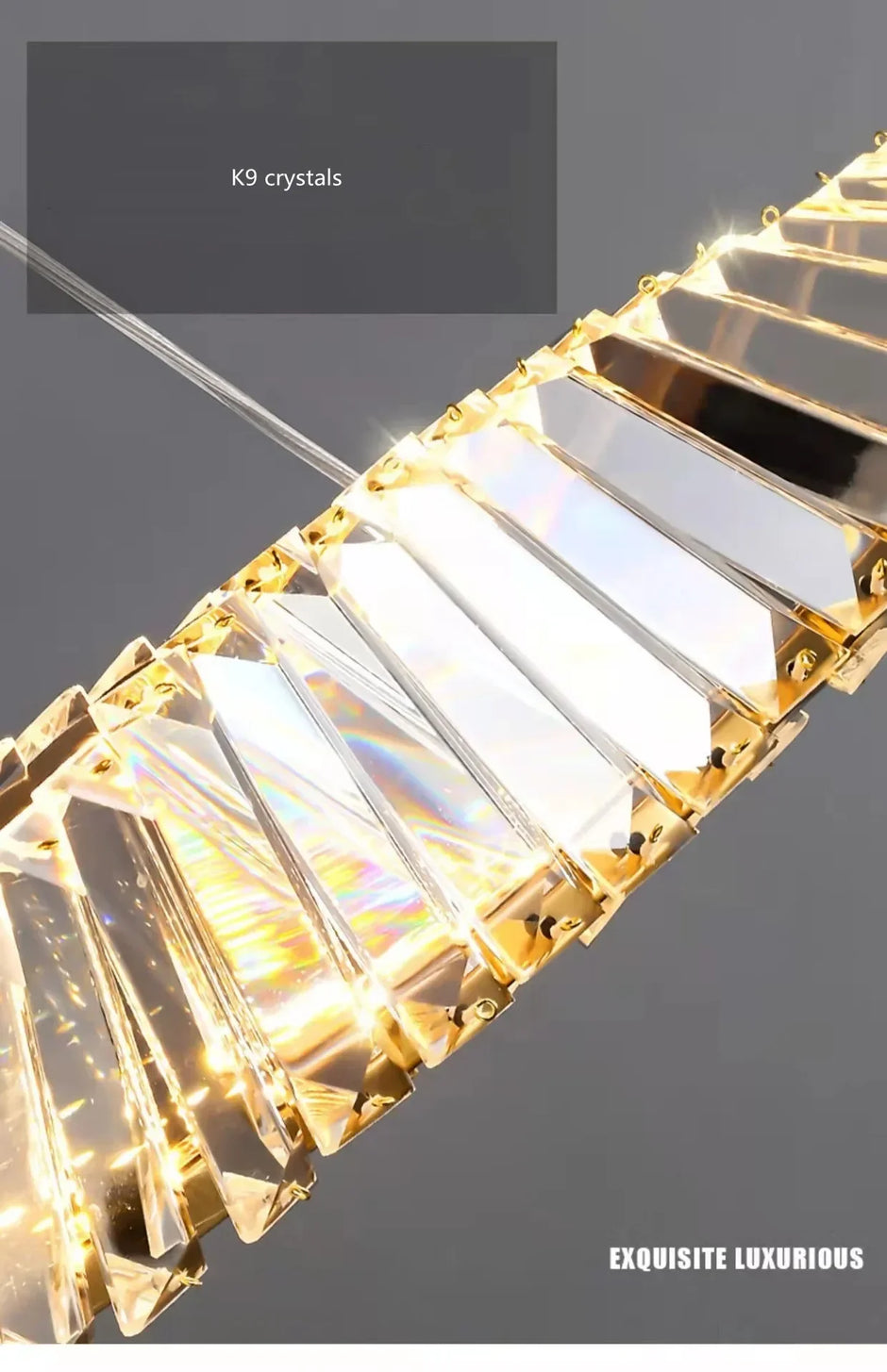 Luxury Crystal Gold Metal Wall Lamp Modern Creative Irregular LED Wall Light Villa Hotel Corridor Bedside Decor Lighting Fixture