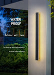Long Wall Light Outdoor Lighting Waterproof Ip65LED Garden Country Villa Balcony Light Lnterior Wall Bedroom Living Room Light