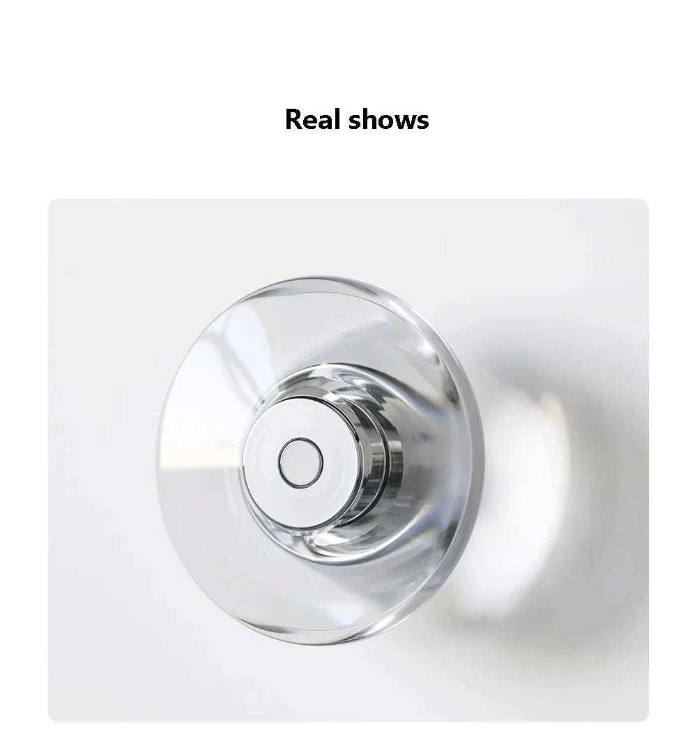Modern Round Crystal Bedside Lamp Bedroom Living Room Italian LED Sconce Minimalist Art Circular Corridor Mirror Wall Lights