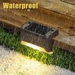 1/4/8/12/pcs Solar LED Lights Outdoor Garden Light Deck Lamp Solar Stairs Light Waterproof Solar Step Lamp Patio Garden Decor