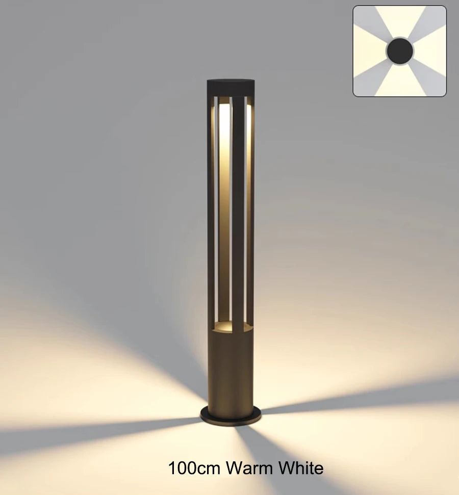 Lawn Light Modern LED Outdoor Waterproof Lamp Villa Garden Lawn Landscape Light Outdoor Porch Courtyard Aluminum Lawn Light