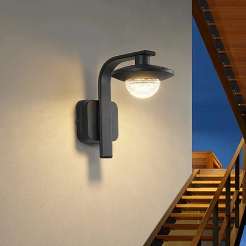 Waterproof LED Wall Light Creative Wall Light IP65 Courtyard Corridor Wall Decoration Modern Garage Balcony Atmosphere Light